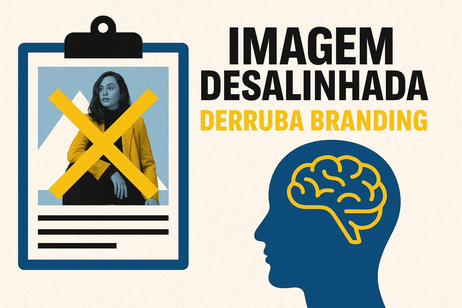 Imagem desalinhada derruba branding