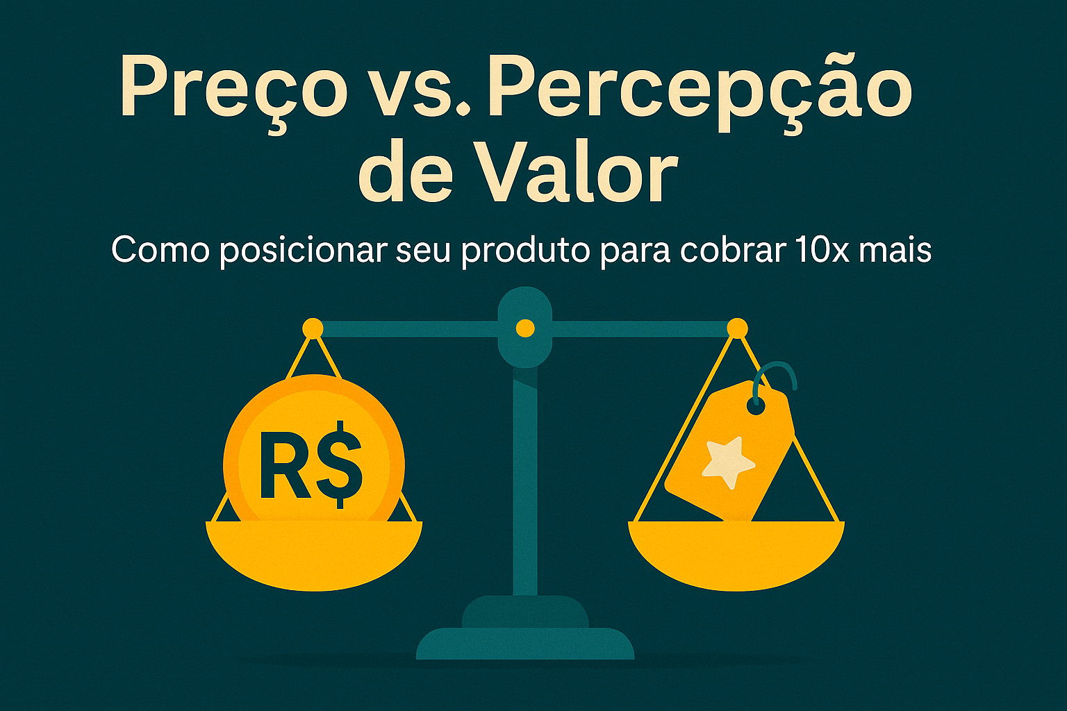 Preço vs. Percepção de Valor